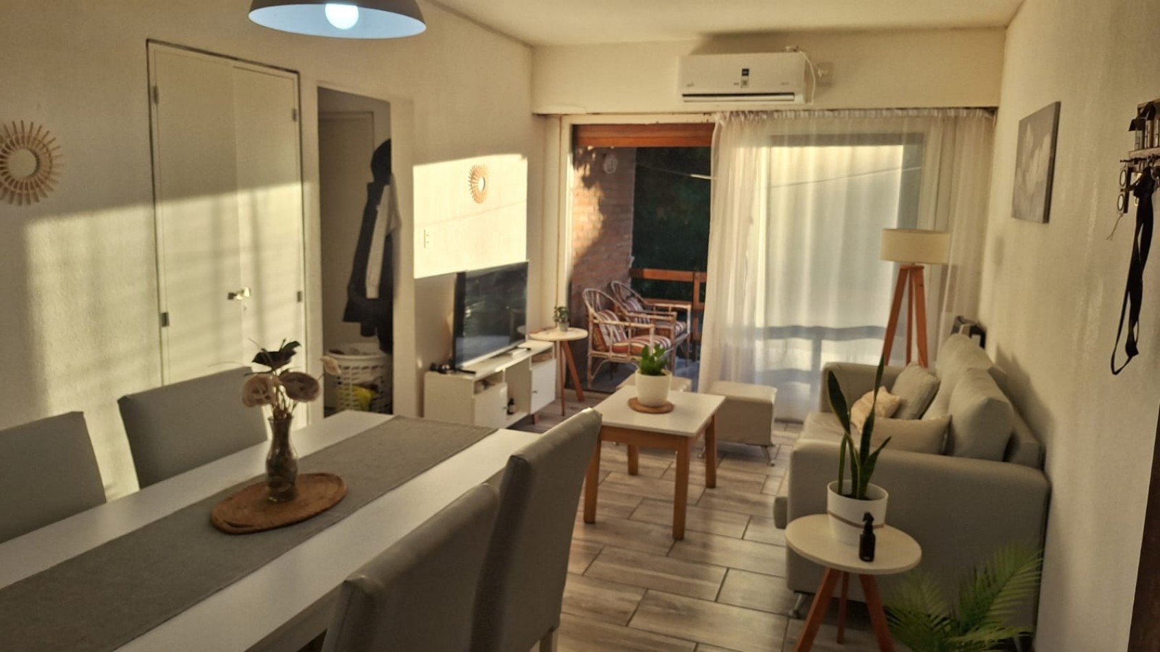 Departamento 3 amb c/ cochera centro/playa Pinamar